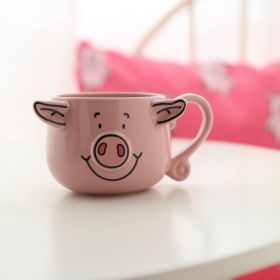 Pig Ceramic Coffee Hanging Ear Mug