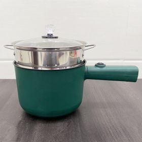 Stainless Steel Double-layer Long Handle Handheld Electric Caldron