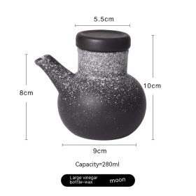 Creative Japanese Ceramic Seasoning Pot Household Vinegar Bottle