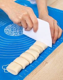 Non-Stick Silicone Dough Rolling Mat Sheet, Kneading Rolling Baking Pad with Measurement Scale Pastry Baking Mat Tool