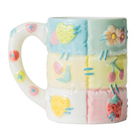 Ceramic Patchwork Irregular Drinking Cup